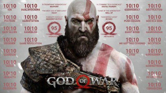 曝：《戰神：諸神黃昏》評分解禁時間為發售前一周