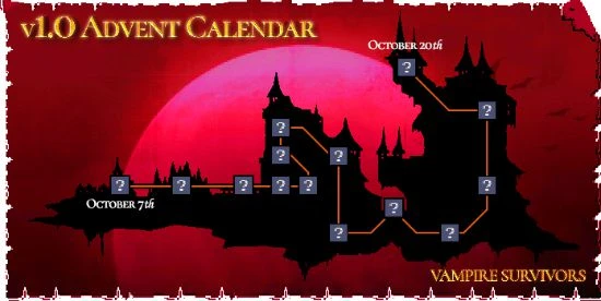 摸魚利器《吸血鬼倖存者》正式版本公布 10月20上線