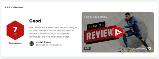 《FIFA 23》IGN 7分：被微交易拖累的戲劇性終章