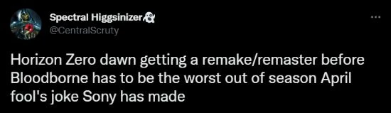 推出《地平線零之曙光》復刻版？《血源》粉絲：麻了