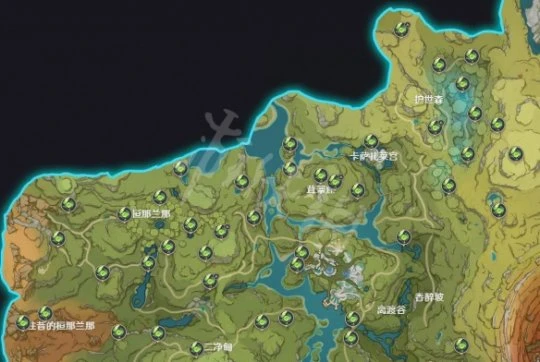 《原神》須彌草神瞳位置在哪？全草神瞳位置一覽圖分享