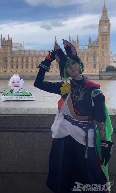 原神在國外有多火?英國做了個線下活動,10萬人點贊:新女王萬歲