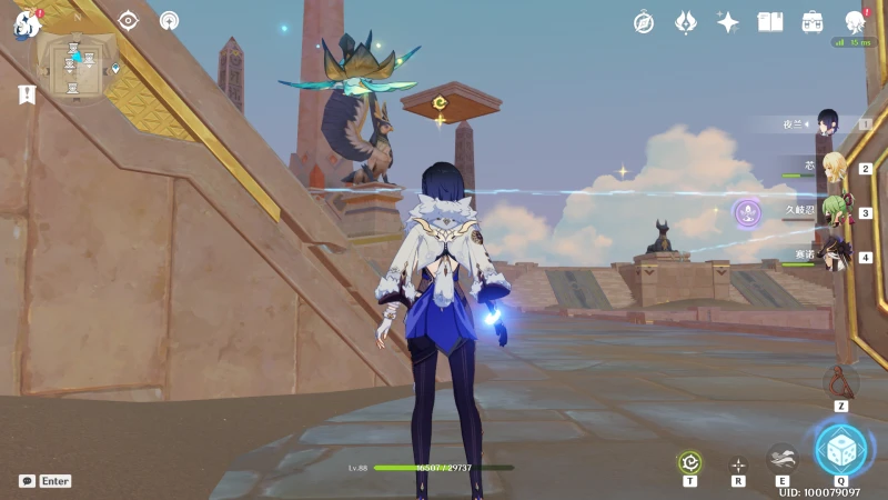 原神赤王陵頂部怎麼上去