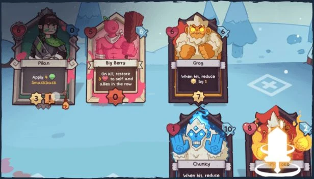 《雪居之地》遊民試玩：可以「走位」的卡牌肉鴿