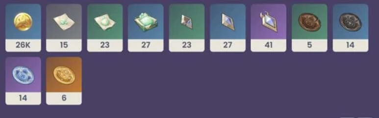 《原神》納西妲專武突破材料一覽