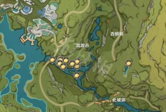 《原神》月蓮位置分布圖 須彌月蓮在哪裡採集？