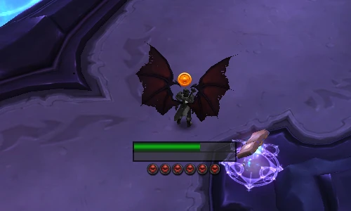 魔獸世界碧藍魔館狂野魔法效果介紹