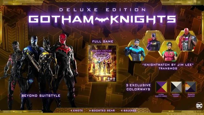 《哥譚騎士》豪華版預告 10月21日正式發售