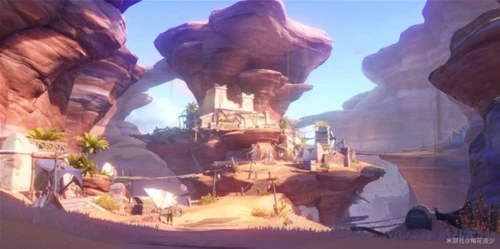 《原神》須彌沙漠觀景點位置介紹