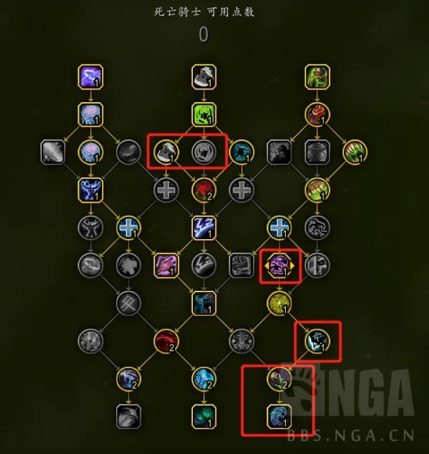 魔獸世界10.0dk天賦怎麼加點