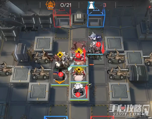 《明日方舟》主線11章淬火塵霾第3關通關攻略