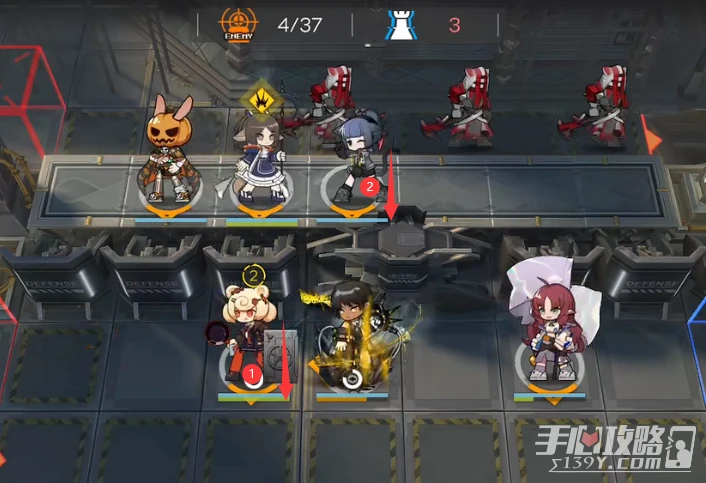 《明日方舟》主線11章淬火塵霾第2關通關攻略