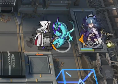 《明日方舟》11章淬火塵霾第一關1單核打法