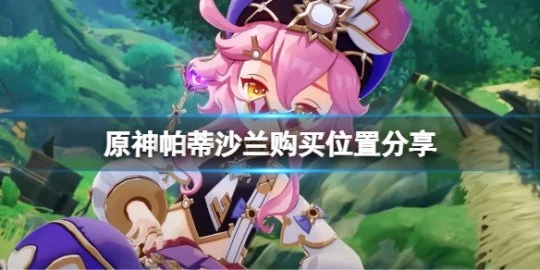 《原神》帕蒂沙蘭在哪買？帕蒂沙蘭購買位置分享