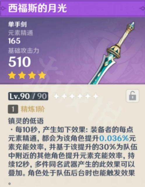 《原神》西福斯的月光屬性怎麼樣？西福斯的月光屬性介紹