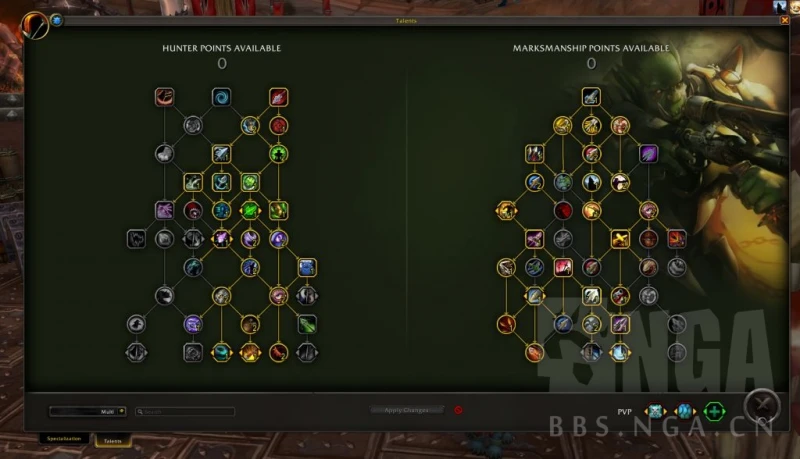 魔獸世界10.0前夕射擊獵天賦怎麼加