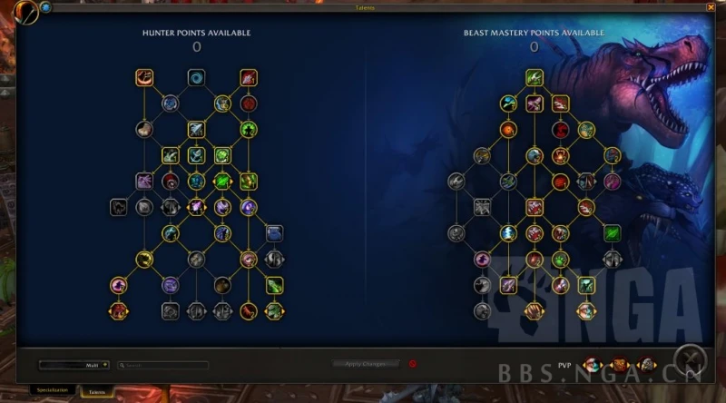 魔獸世界10.0前夕獸王獵天賦怎麼加