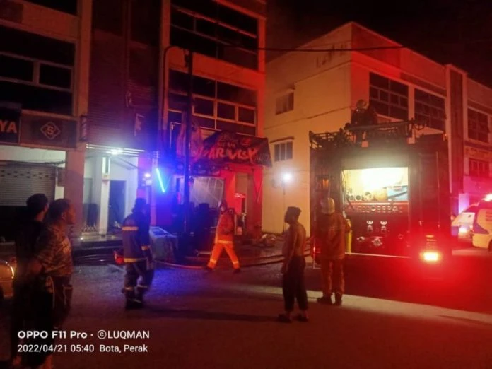 馬來餐館遭火魔光顧 二樓住宿2兒童受困送院不治
