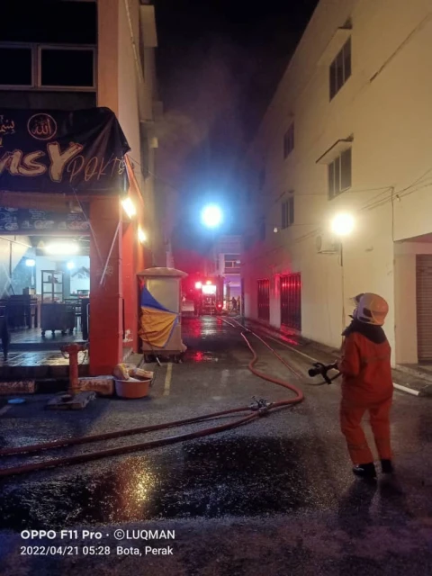 馬來餐館遭火魔光顧 二樓住宿2兒童受困送院不治