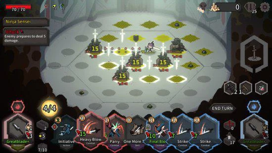 卡牌肉鴿《鬥技場的阿利娜》正式上線 Steam特別好評