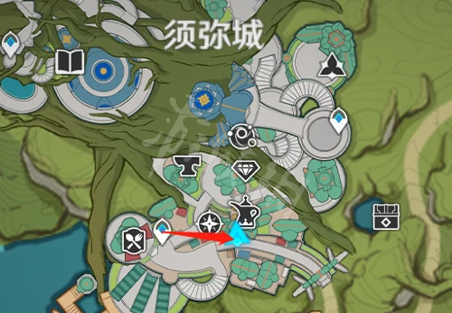 《原神》須彌城隱藏寶箱在哪？須彌城隱藏寶箱位置分享