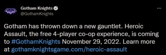 晨報《OW2》玩家超2500萬人 哥譚騎士將出4人合作