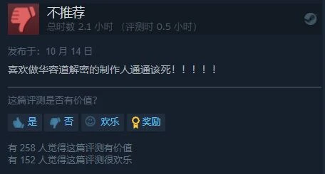 《蔑視》Steam褒貶不一：解密太硬核 目前有10%折扣
