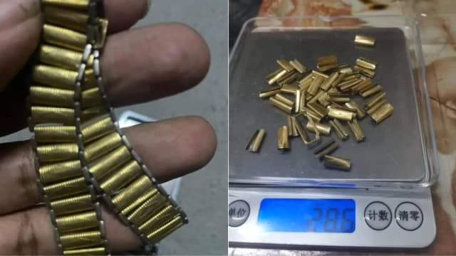 馬國男子夜市購物撿到寶 3新元錶帶竟含千元真金