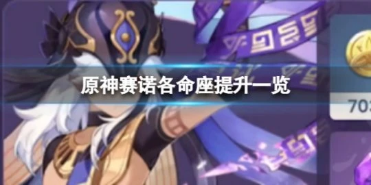 《原神》賽諾抽幾命合適？賽諾各命座提升一覽