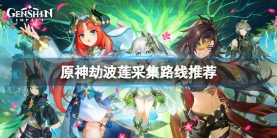 《原神》劫波蓮位置在哪？劫波蓮採集路線推薦