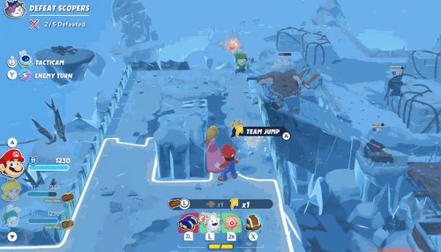 《馬里奧瘋兔：星耀之願》評測8.8分 最瘋的戰棋遊戲