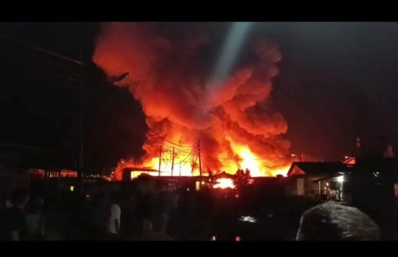 大火夜襲仙10排臨時居所　數百人再次無家可歸