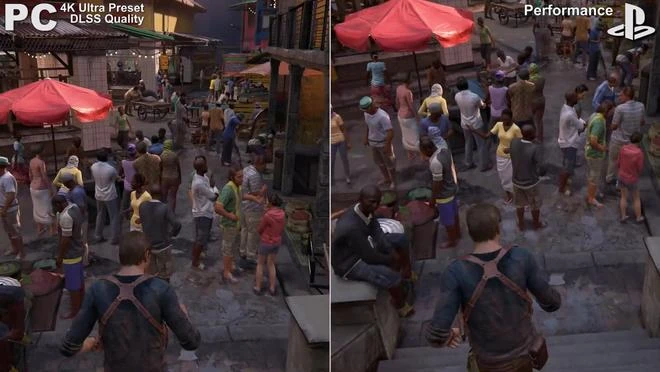 《神秘海域：盜賊遺產合集》PC版對比PS5版效果