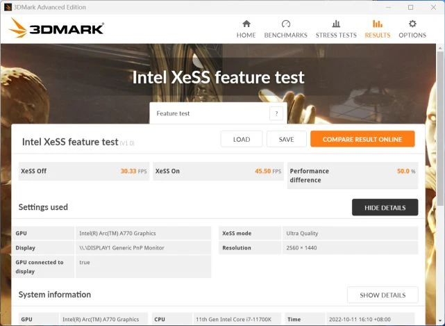 Intel A770顯卡遊民首測：遊戲性能超過RTX3060 7%
