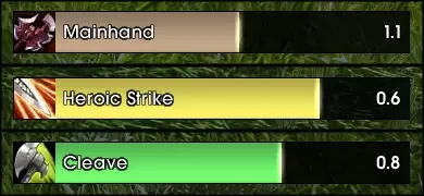 WLK懷舊服WA：戰士技能效果持續時間顯示