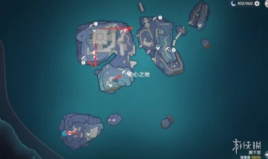 《原神》淵下宮蛇心之地紫晶礦在哪？淵下宮蛇心之地紫晶礦位置分享