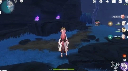 《原神》淵下宮蛇心之地紫晶礦在哪？淵下宮蛇心之地紫晶礦位置分享