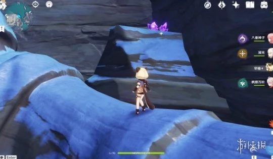 《原神》淵下宮蛇心之地紫晶礦在哪？淵下宮蛇心之地紫晶礦位置分享