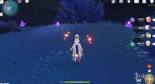 《原神》淵下宮蛇心之地紫晶礦在哪？淵下宮蛇心之地紫晶礦位置分享