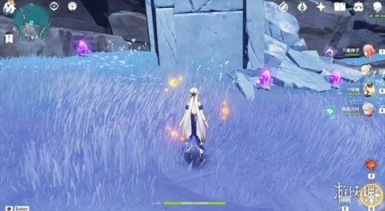 《原神》淵下宮蛇心之地紫晶礦在哪？淵下宮蛇心之地紫晶礦位置分享