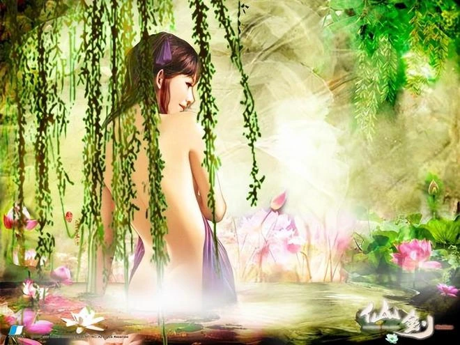 看美女才是正經事？國產網遊20年前的妹子，到現在還能超能打？