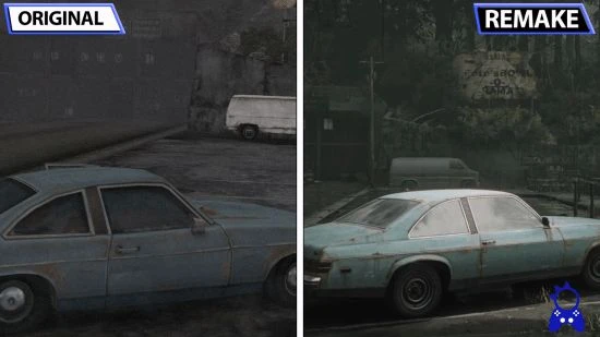 《寂靜嶺2RE》與原版圖形對比：模糊怪誕vs寫實驚悚