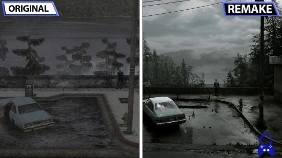 《寂靜嶺2RE》與原版圖形對比：模糊怪誕vs寫實驚悚