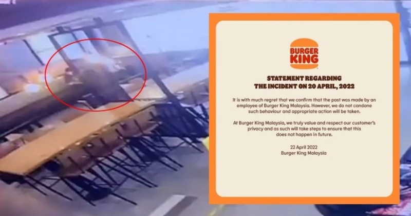 員工視頻揭顧客「齋戒月破戒」 大馬漢堡店承諾對付