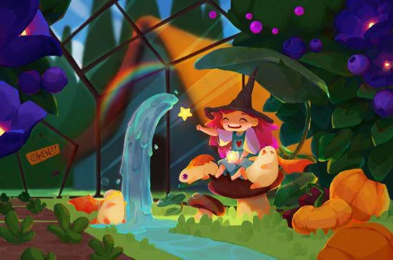 3D休閒解謎《小魔女星拼樂》上線Steam 售價30.4元