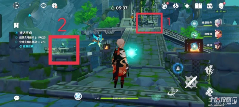 《原神》徇察五風第四天厲風之境通關方法