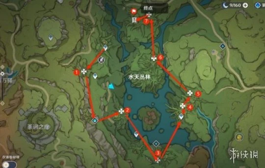 《原神》水天叢林封印怎麼開？7個蘑菇印記激活方法