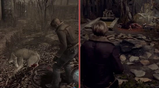 《生化危機4》重製版與原版對比：圖像革新視角優化