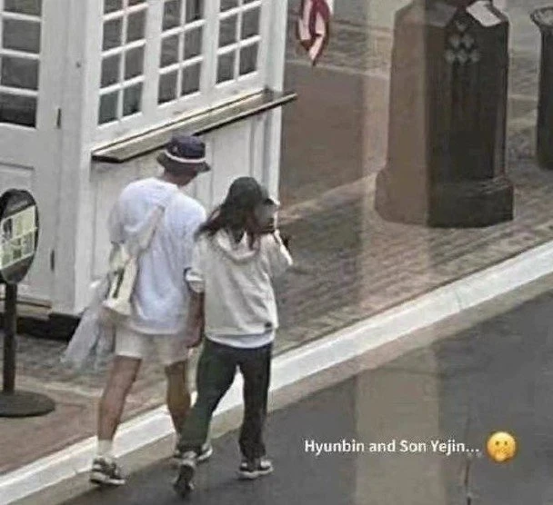 玄彬孫藝珍美國街頭被捕獲　十指緊扣漫步超有愛