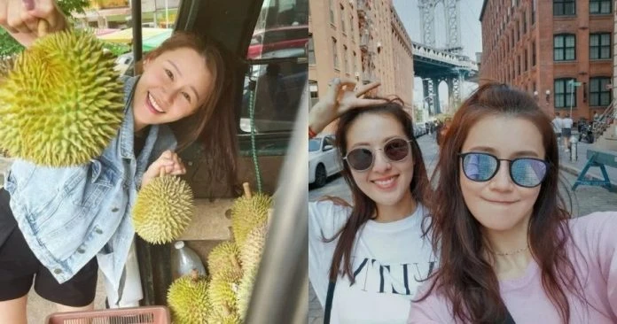 黃翠如化身攤主賣榴槤 閨蜜唐詩詠給哭臉